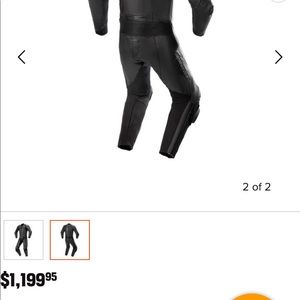 Selling alpinestar track suit and boots